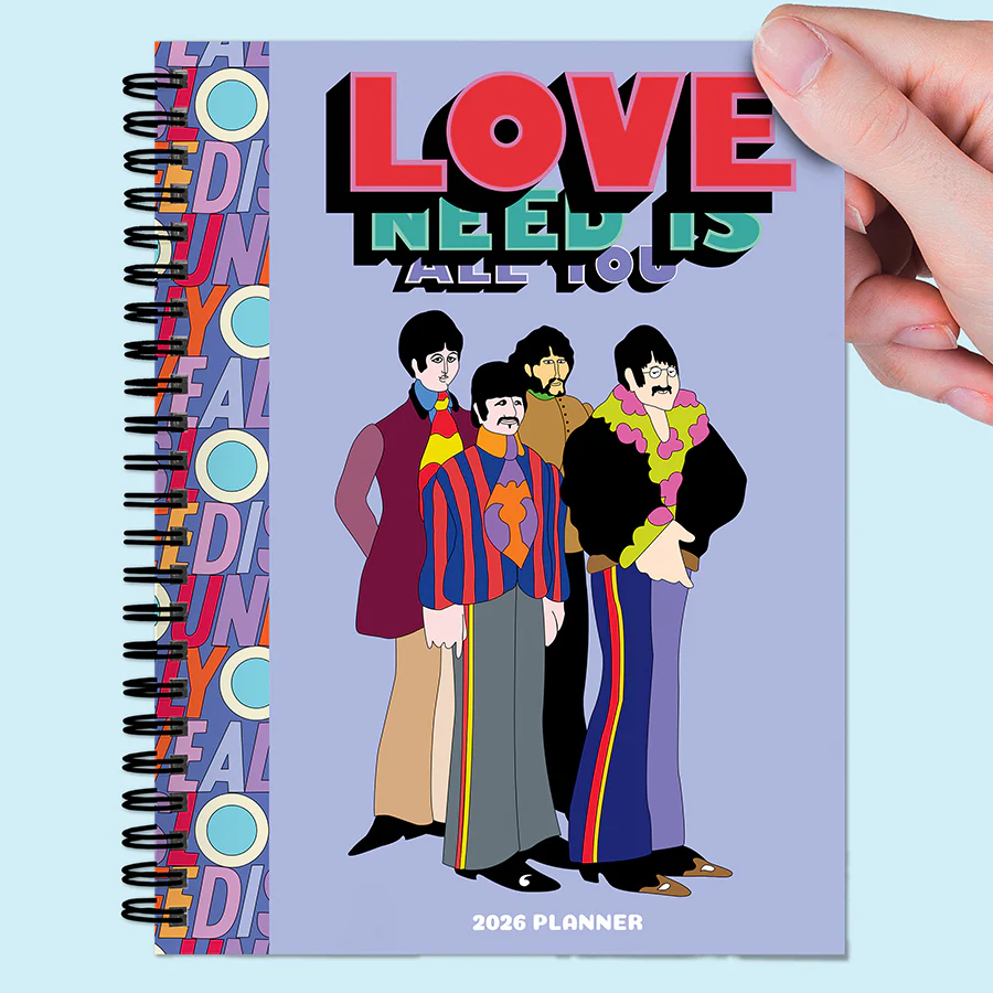 2026 All You Need is Love Medium Weekly Monthly Planner - Image 3