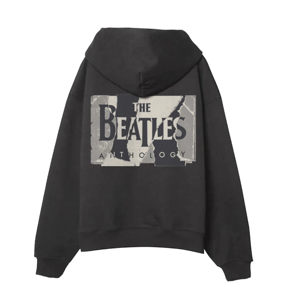 Anthology Black Logo Hoodie - Image 2