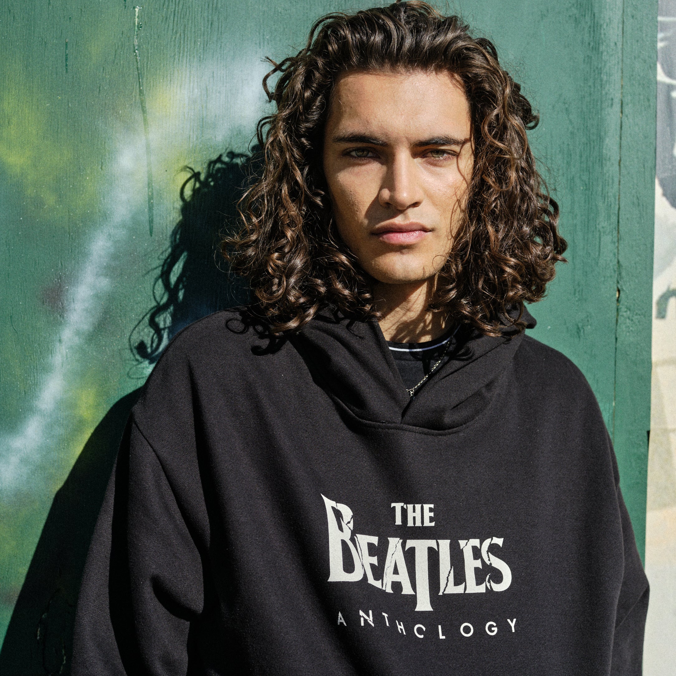 Anthology Black Logo Hoodie - Image 3