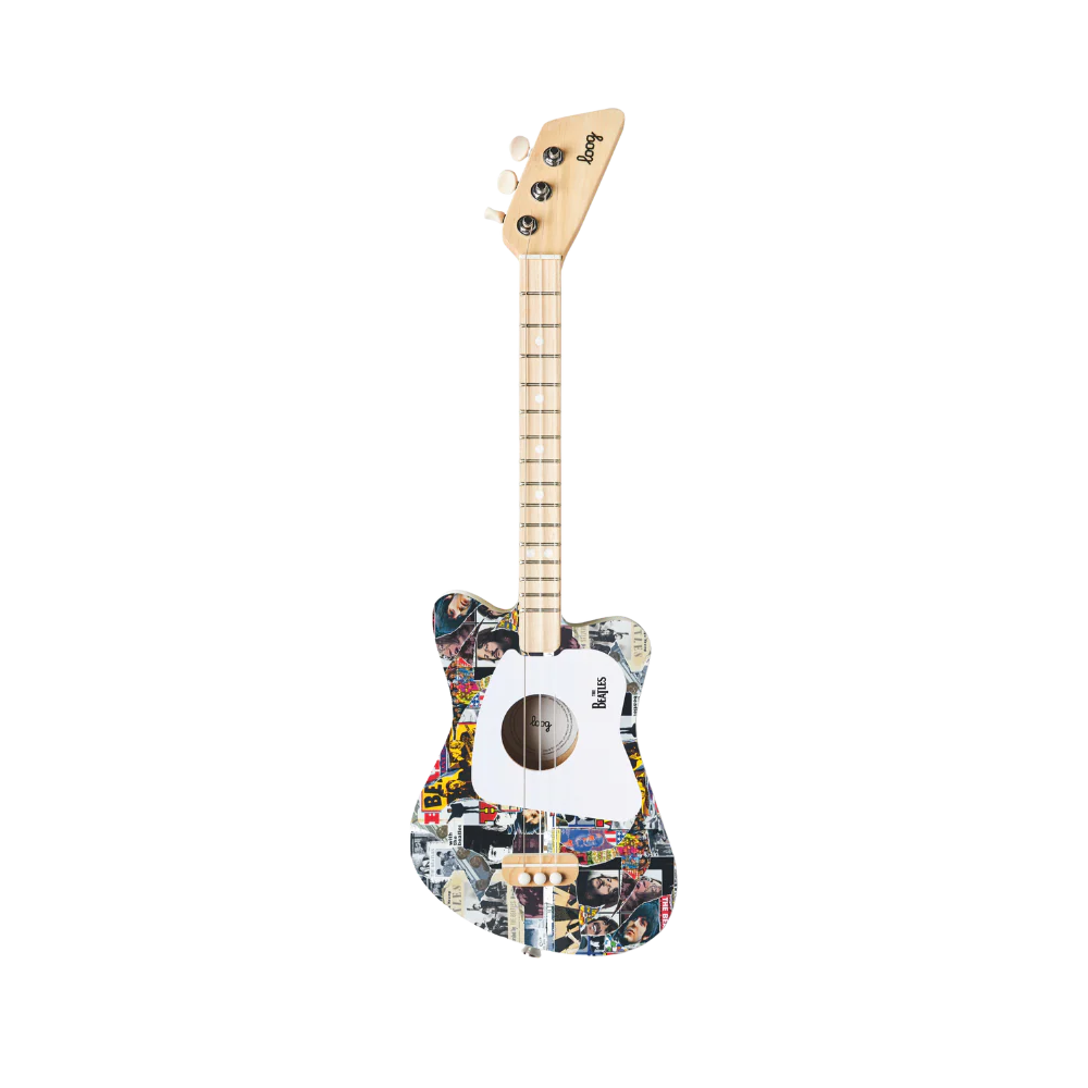 Beatles x Loog Mini Acoustic Guitar - Anthology