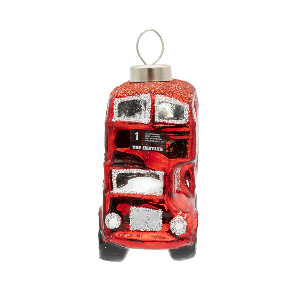 Beatles x Kat + Annie A Hard Day's Night Bus Ornament - Image 3