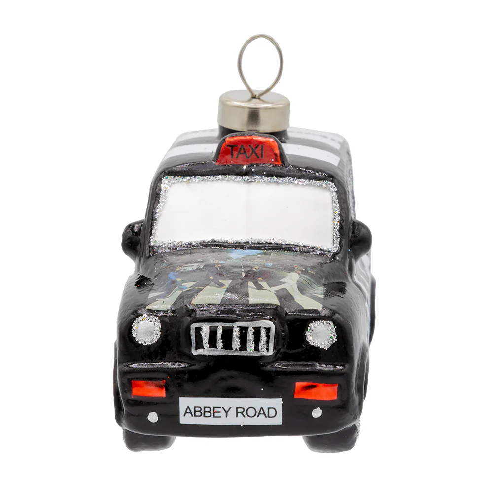 Beatles x Kat + Annie Abbey Road Taxi Ornament - Image 3