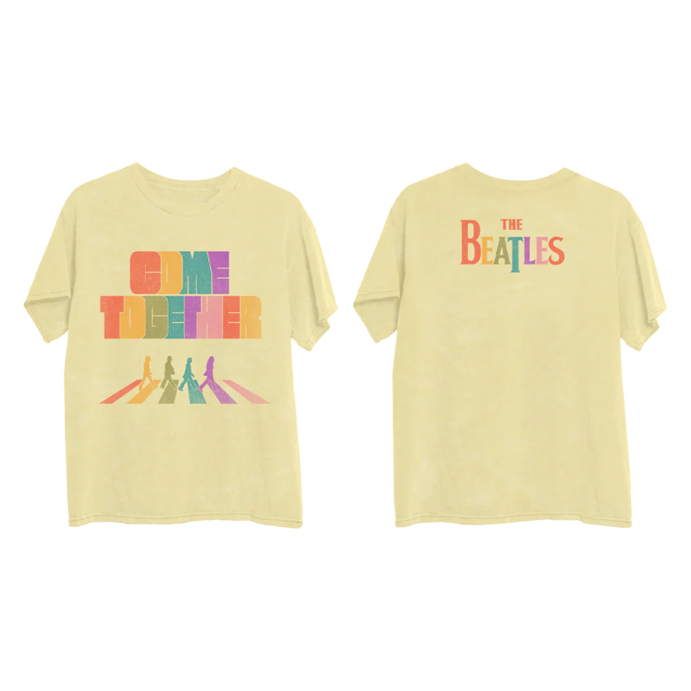 Come Together Yellow T-Shirt - Image 3