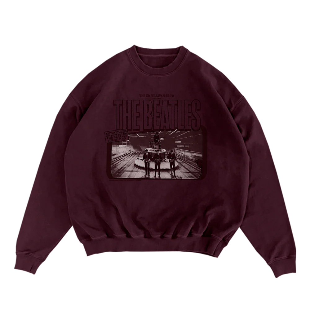 First US Appearance Maroon Crewneck