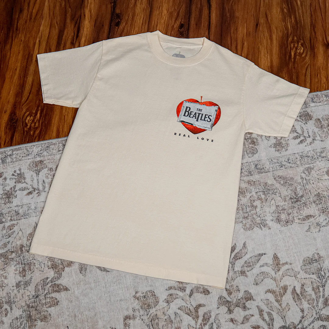 Free As A Bird / Real Love [2025 Mixes]: 7" Vinyl + Real Love T-Shirt - Image 4