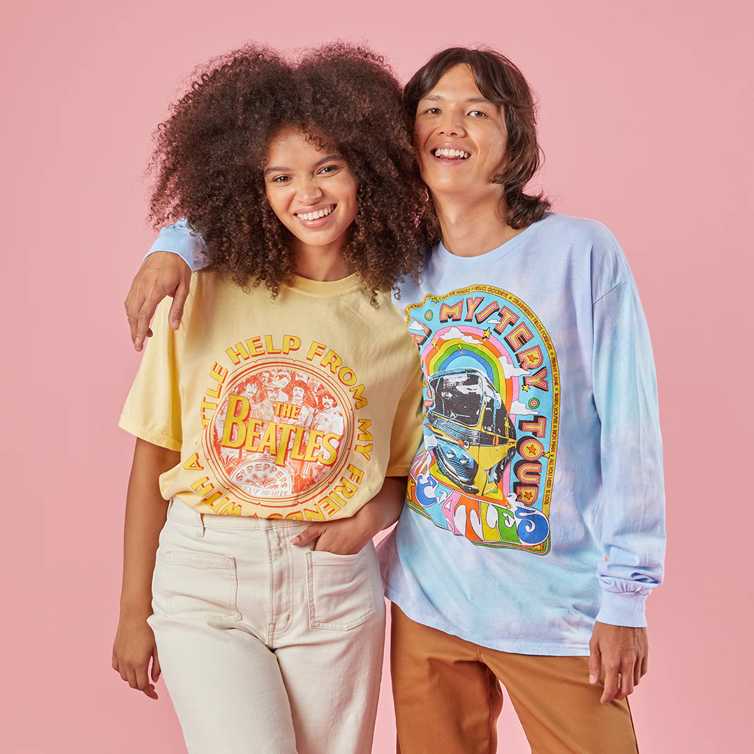 I Get By With A Little Help From My Friends T-Shirt - Image 3