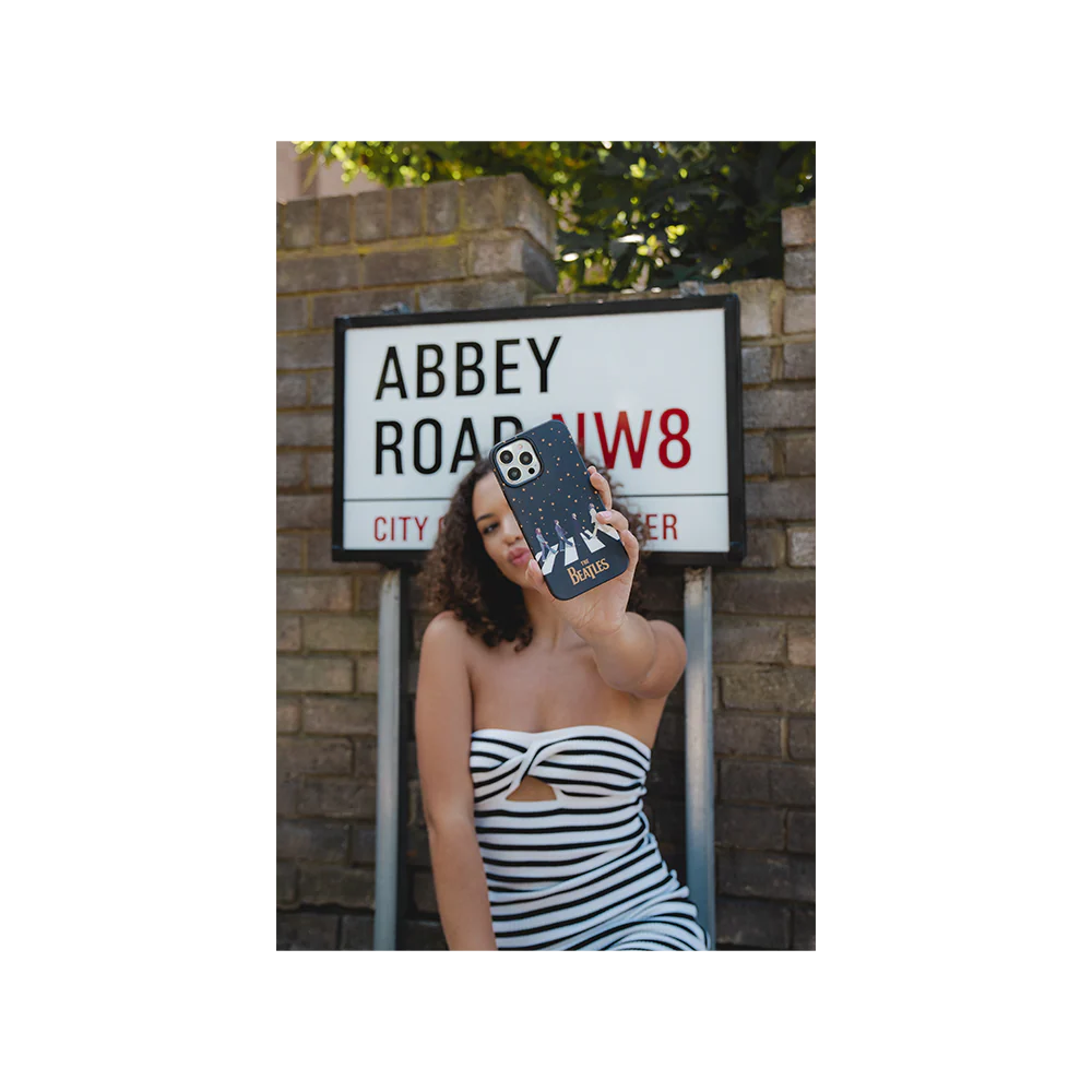Night Walk | The Beatles Abbey Road Dual Image Phone Case - Image 4