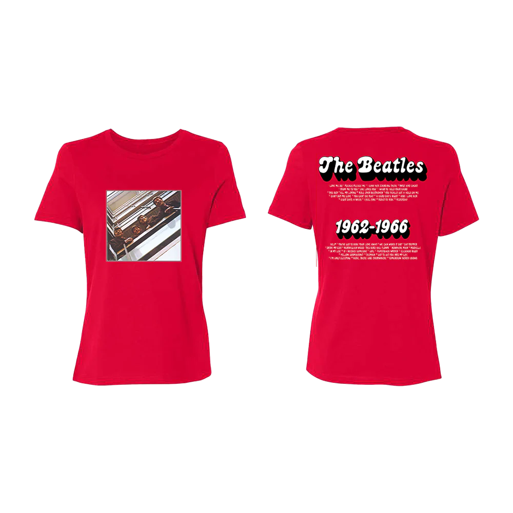 Red 1962-1966 Women's T-Shirt - Image 3