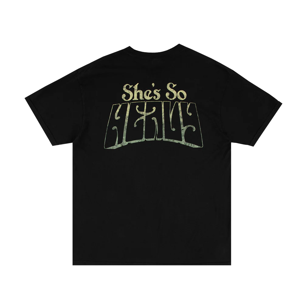 She's So Heavy Black T-Shirt - Image 2