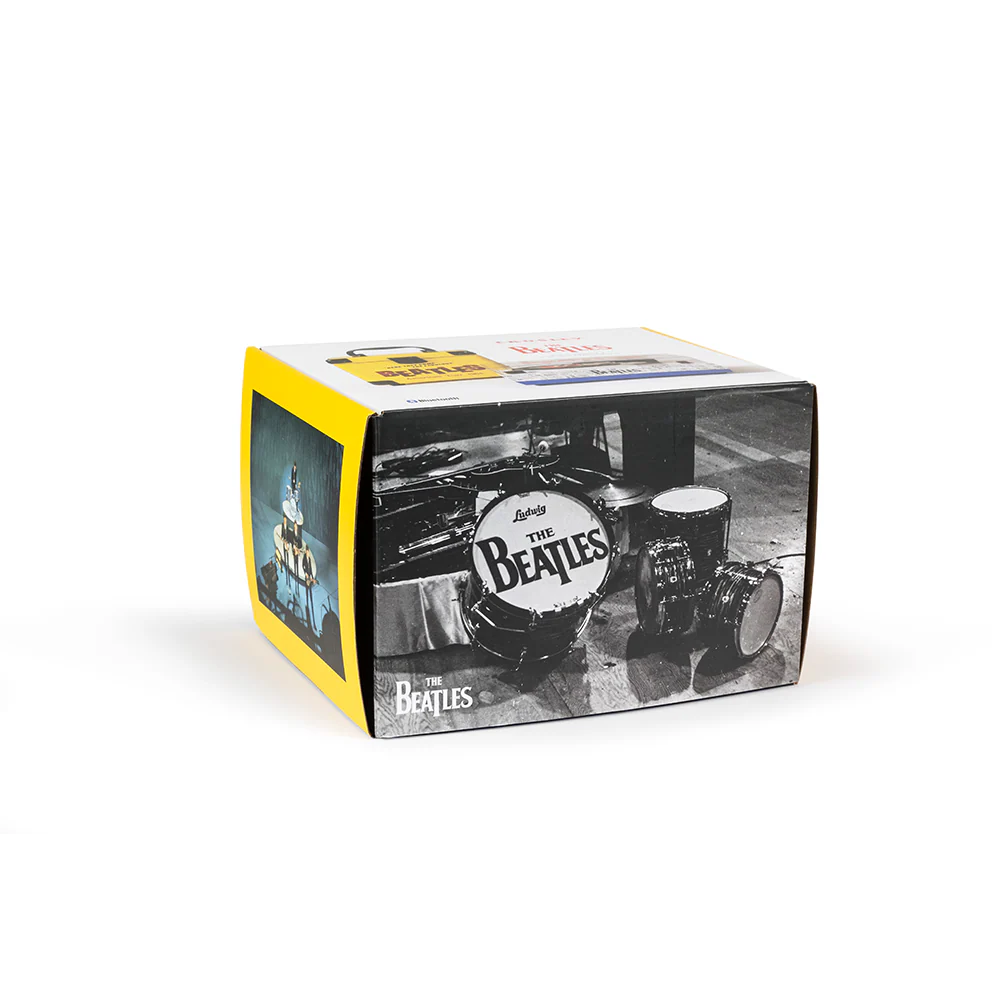 The Beatles x Crosley 3" Bluetooth Turntable Player with Carrying Case - Image 8