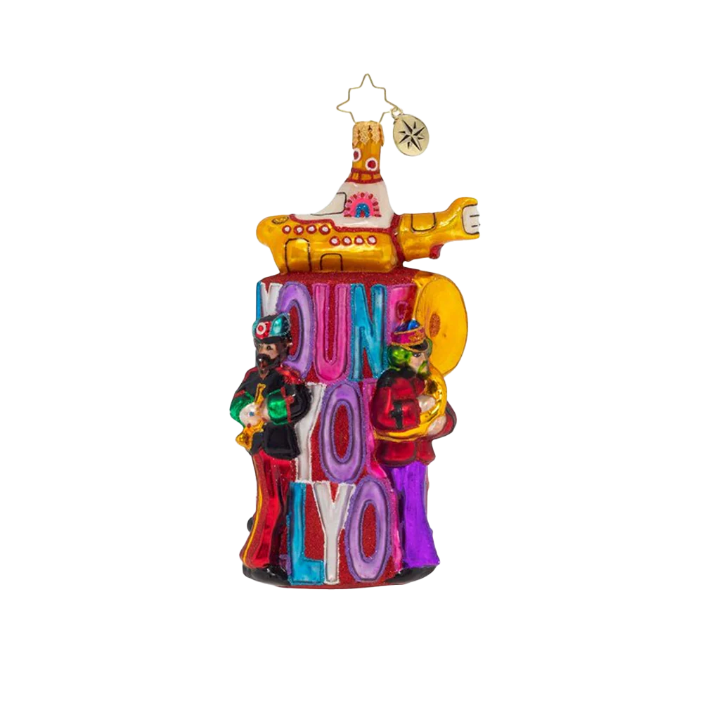 The Beatles x Radko "All You Need Is Love" Tower Ornament - Image 3