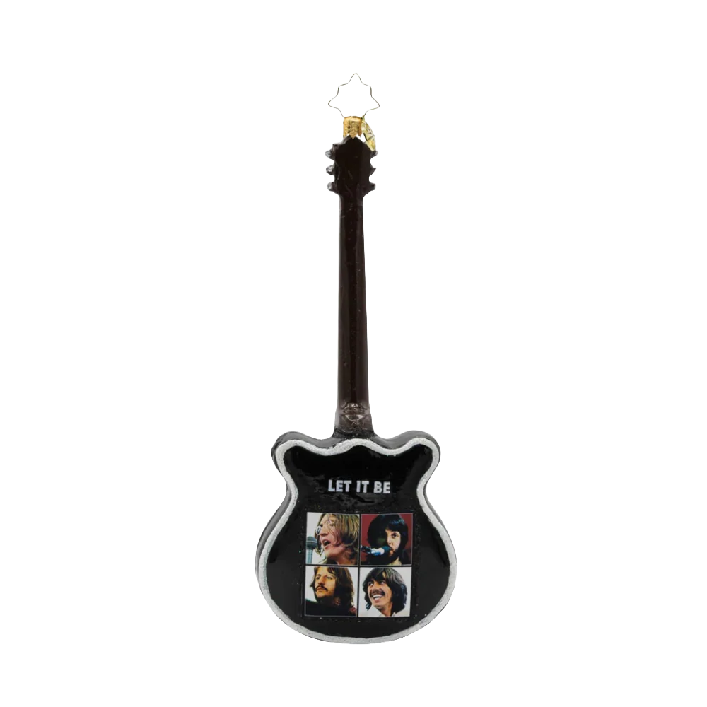 The Beatles x Radko Let It Be Guitar Ornament