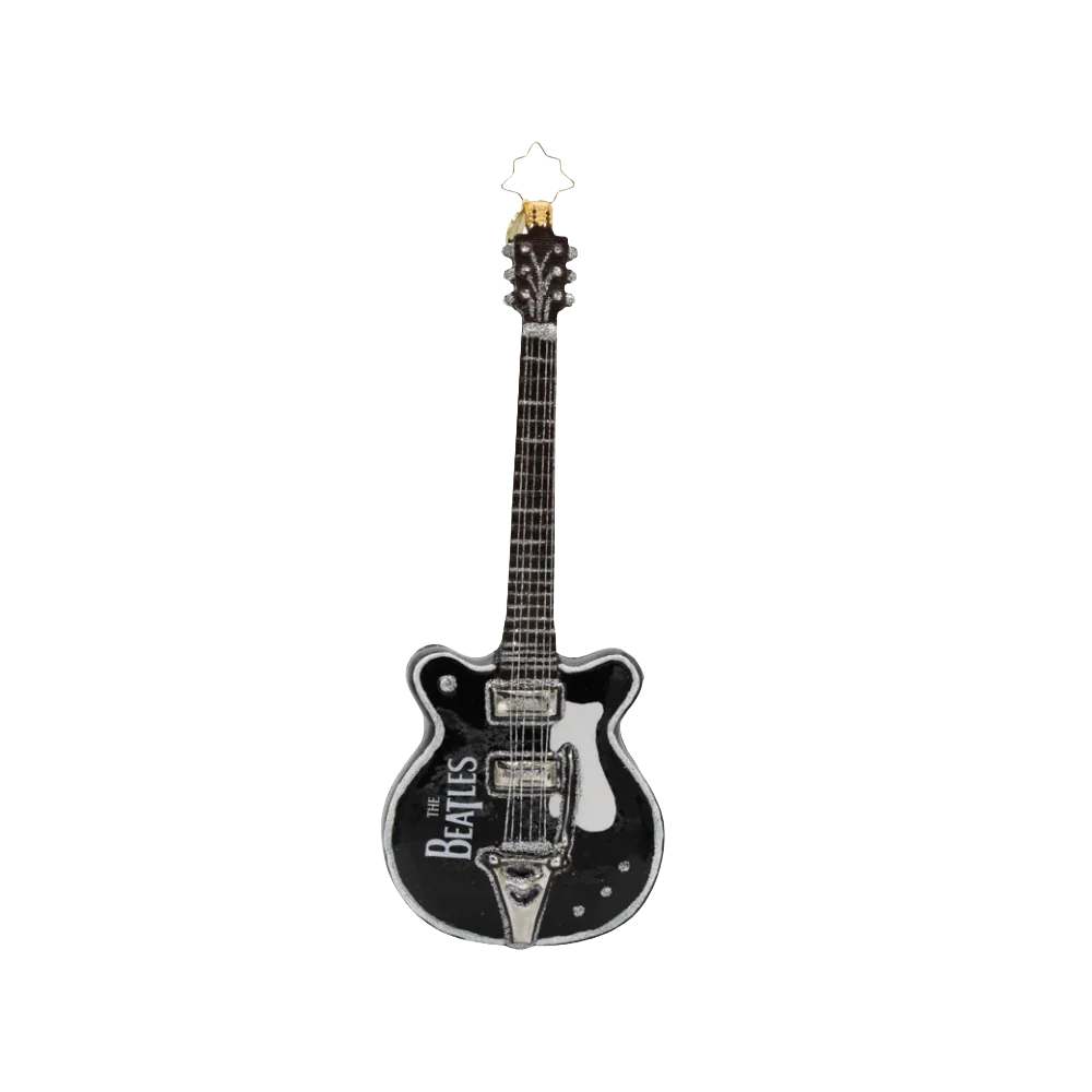 The Beatles x Radko Let It Be Guitar Ornament - Image 2