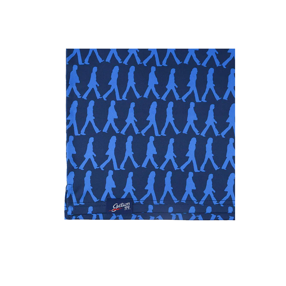 The Beatles Abbey Road Blue Dry-Fit Polo - Image 10