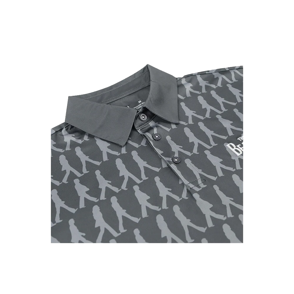 The Beatles Abbey Road Grey Dry-Fit Polo - Image 6