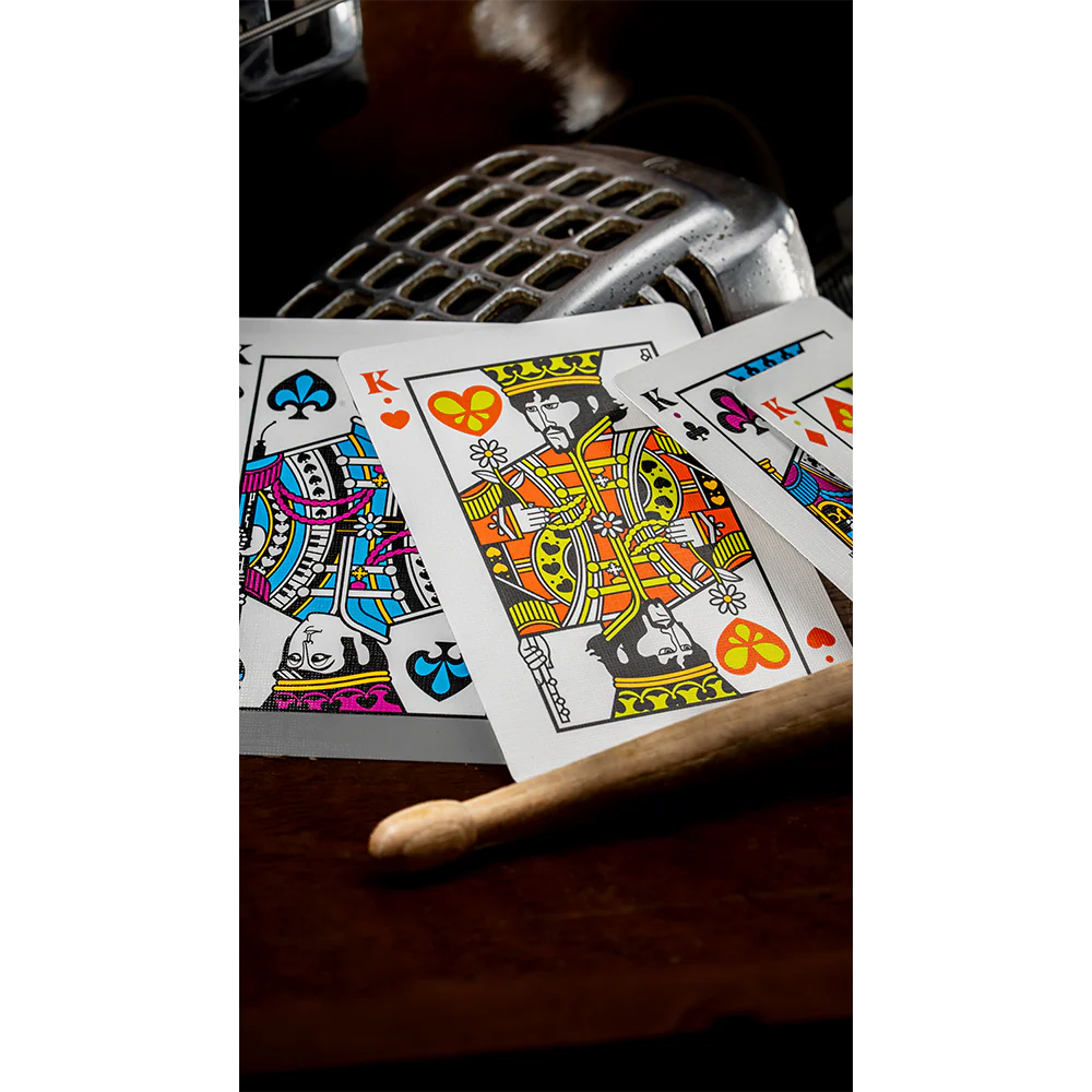 The Beatles x Theory 11 Playing Cards - Black Edition - Image 3