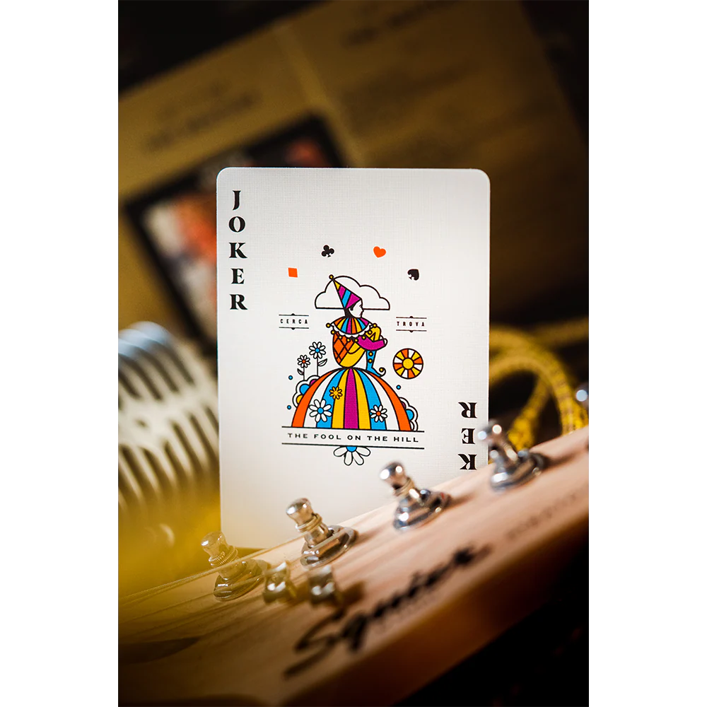 The Beatles x Theory 11 Playing Cards - Black Edition - Image 4