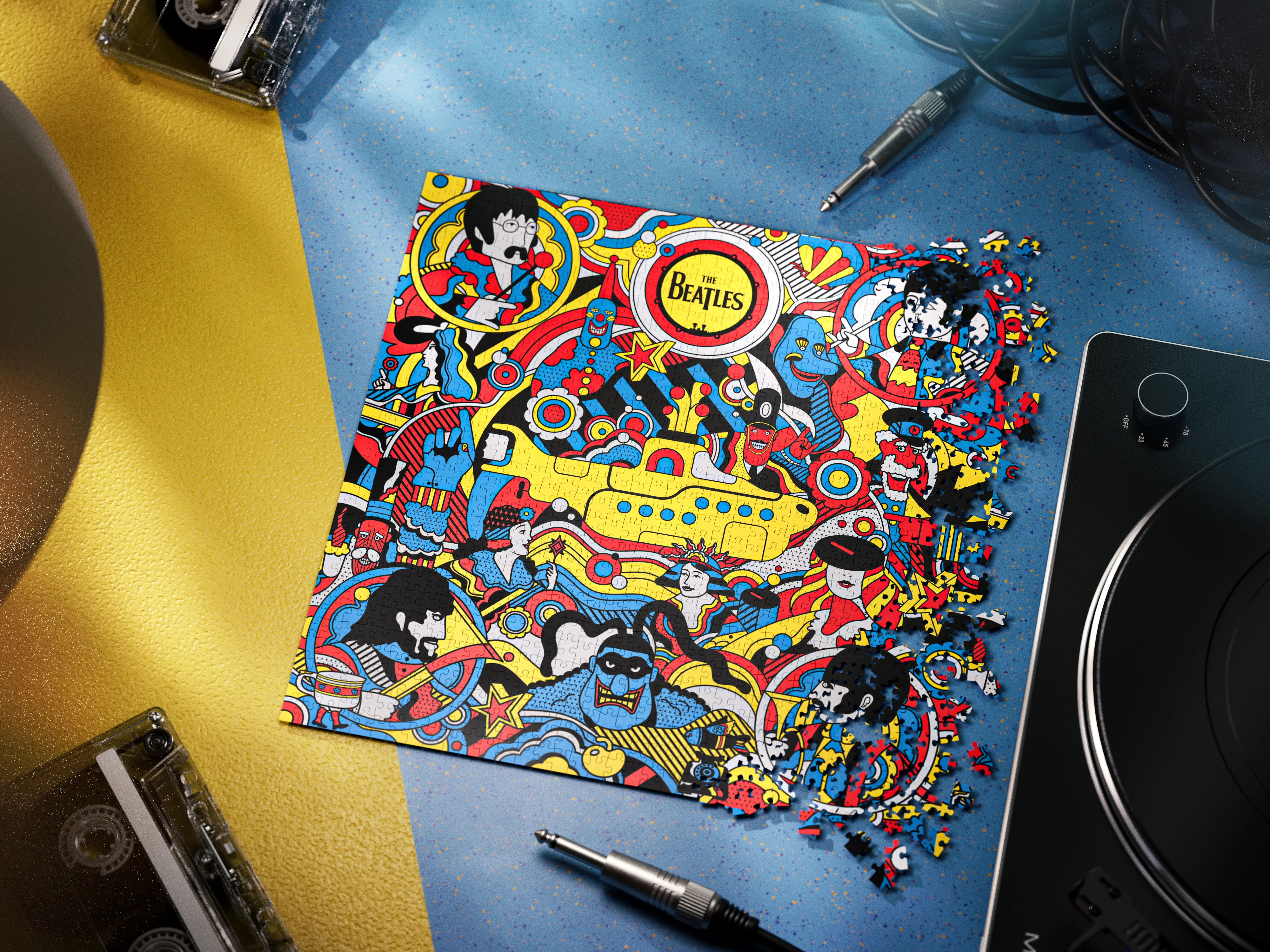 The Beatles x Theory 11 - Yellow Submarine Jigsaw Puzzle - Image 13