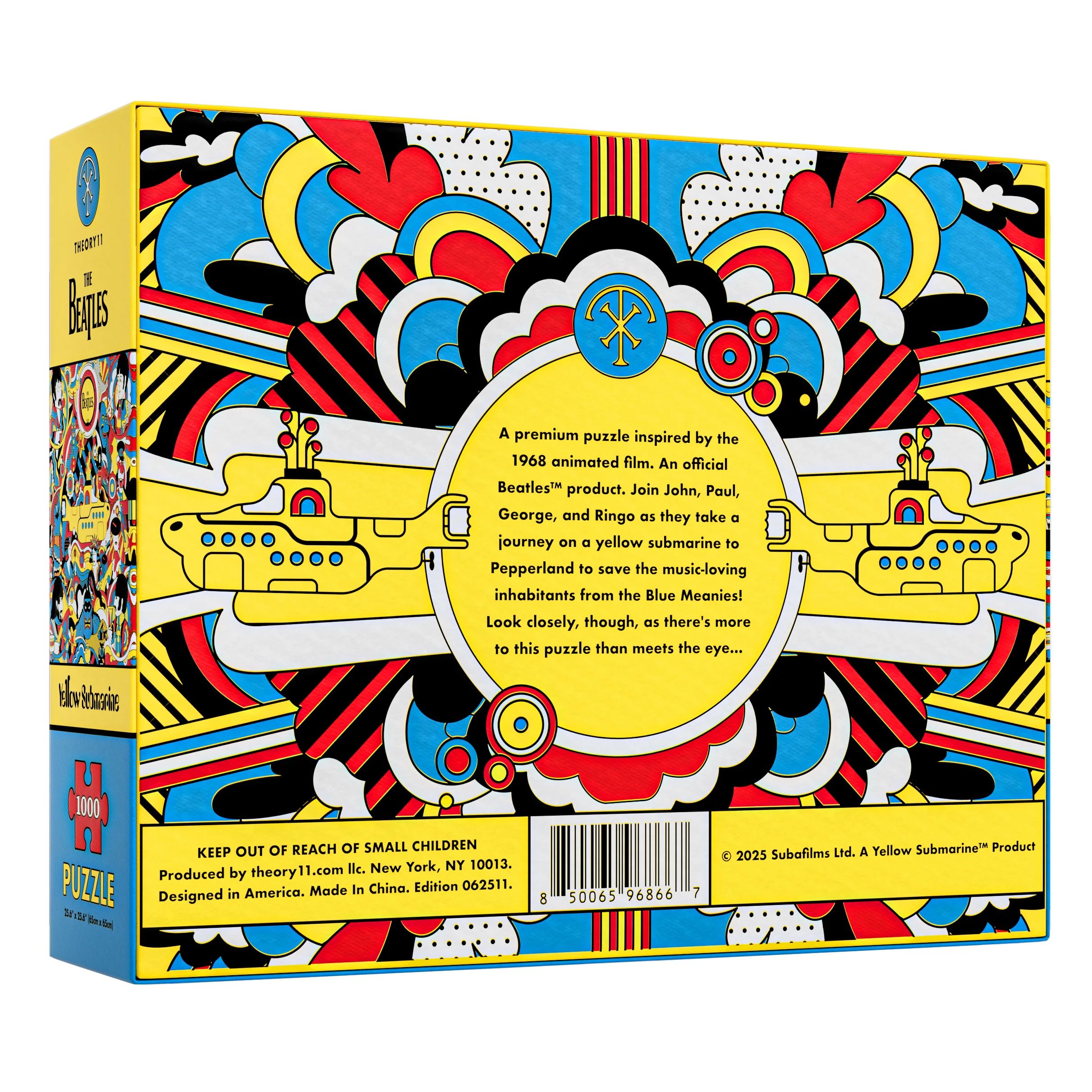 The Beatles x Theory 11 - Yellow Submarine Jigsaw Puzzle - Image 3
